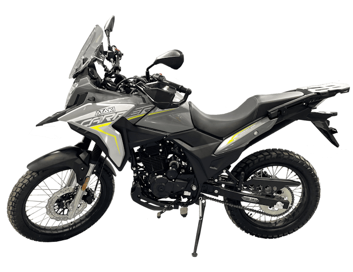 Мотоцикл ATAKI CARRERA 300 (4T PR300) ПТС 19/17 (2024 г.) без дуг и кофров серый