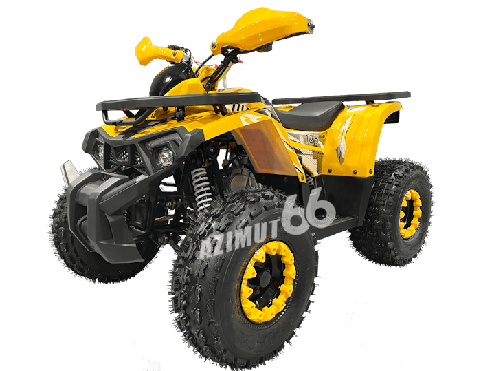 Квадроцикл&nbsp;Motoland 125 WILD X (3F+1R) желтый