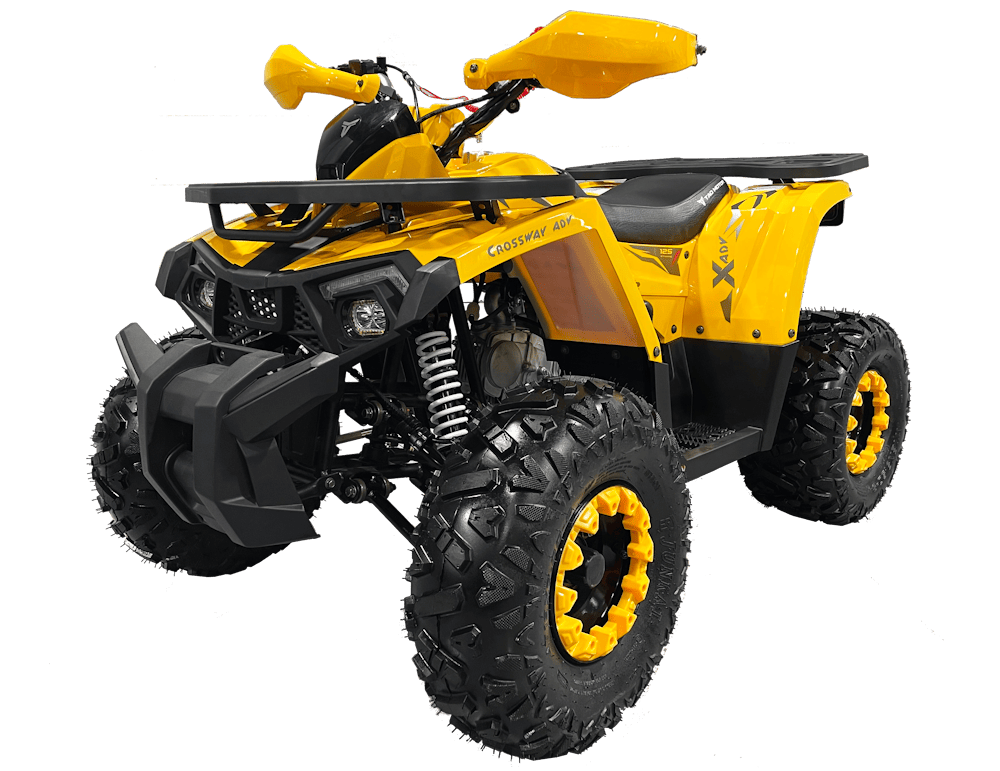 Квадроцикл Motoland 125 WILD X (1F+1R) жёлтый