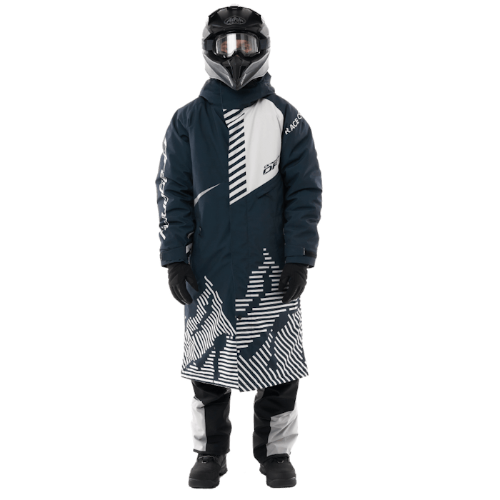 FINNTTRAIL RACE COAT Man Black White 1 min