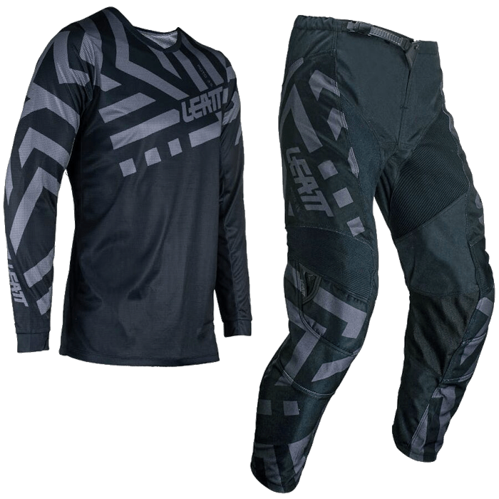 Комплект Leatt 3.5 Ride Kit Stealth штаны+джерси (2024)