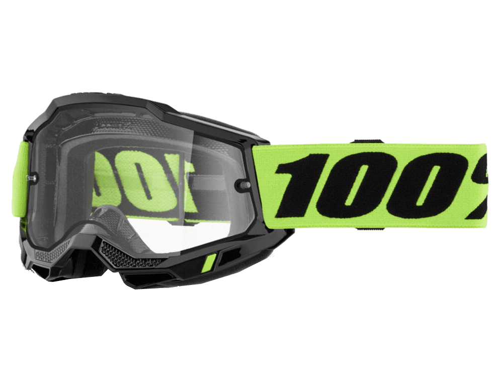 Очки 100% Accuri 2 Enduro Moto Neon Yellow / Clear
