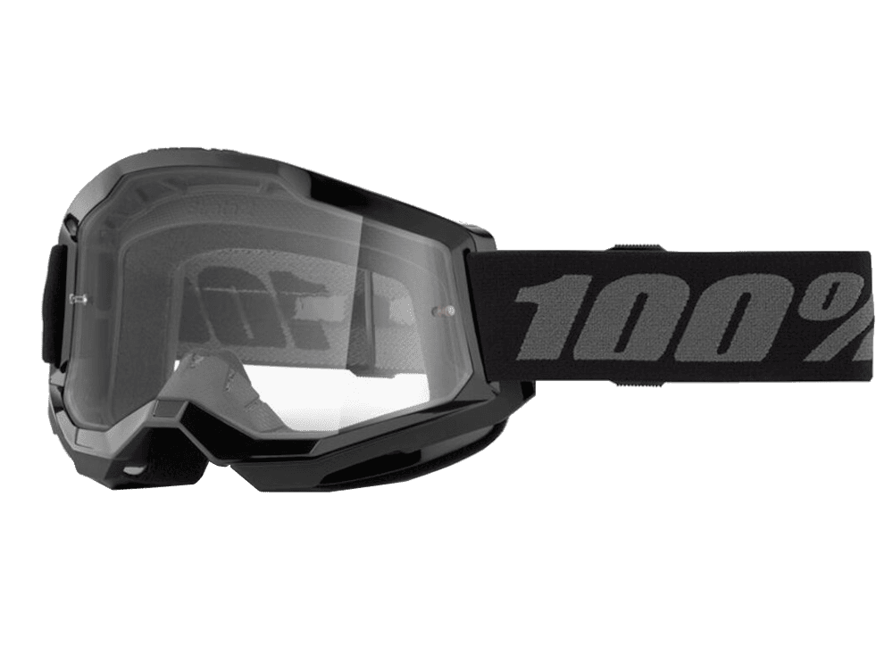Очки 100% Strata 2 Black / Clear