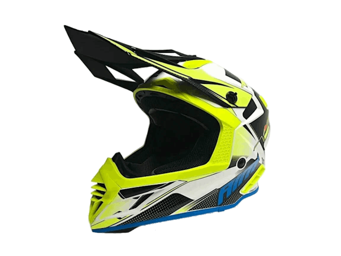 AiM RH855 Fiber Glass SWIFT Yellow Black compressed