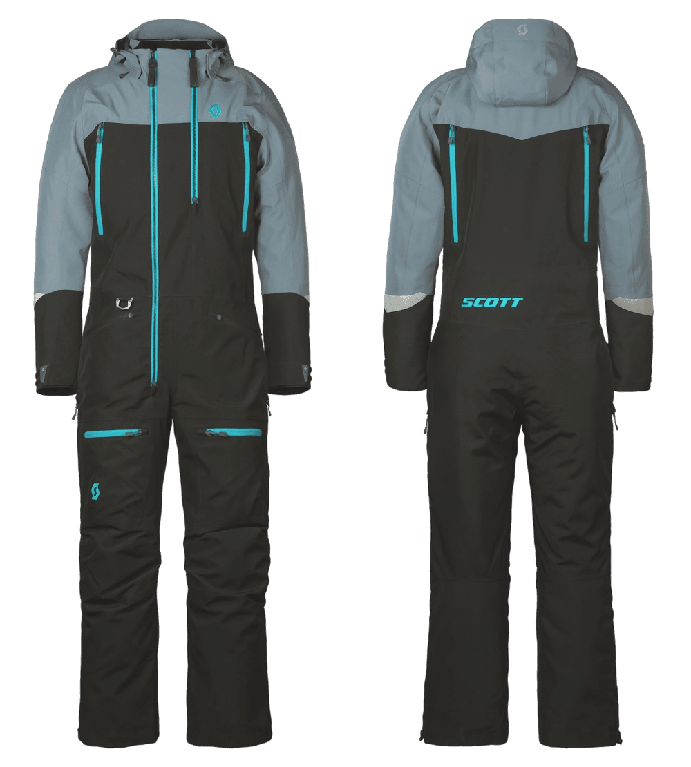 Комбинезон женский утепленный SCOTT Roop Dryo /&nbsp;Black/Breeze Blue