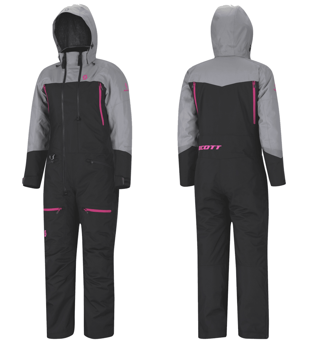 Комбинезон снегоходный женский SCOTT Roop Dryo / black/neutral grey