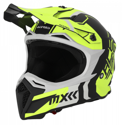 Шлем Acerbis PROFILE 5 22-06 Black/Fluo-Yellow в Азимут 66