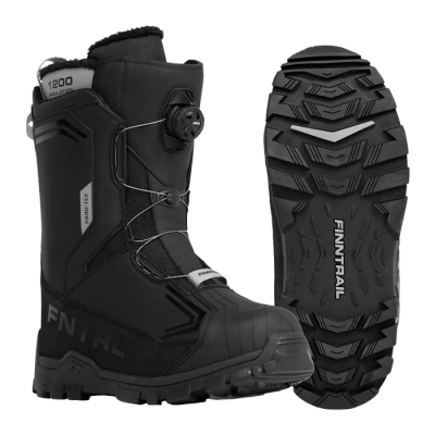 Ботинки снегоходные Finntrail BLIZZARD ATOP 5234 GRAPHITE в Азимут 66