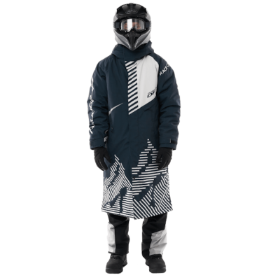 Плащ зимний RACE COAT Man Black - White в АЗИМУТ 66