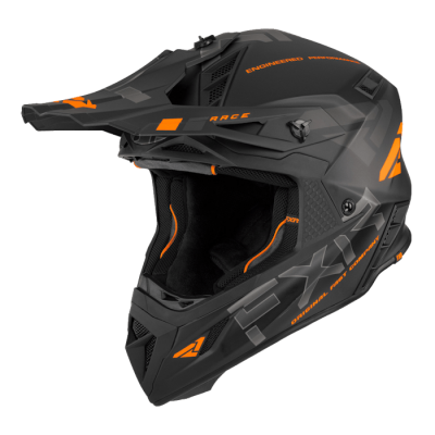 Шлем FXR Helium Race Div (Black/Orange) в Азимут 66
