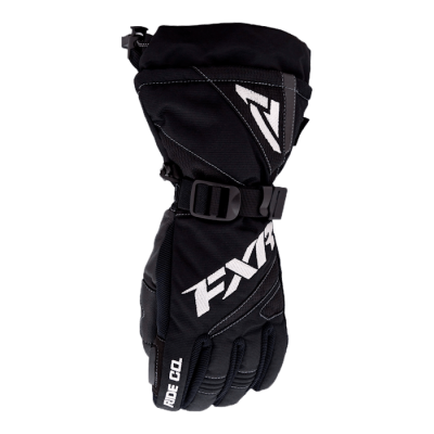 Детские перчатки FXR Helix Race с утеплителем, Black в АЗИМУТ 66