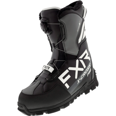 Ботинки FXR X-Cross Pro BOA с утеплителем (Black/White, 5/7/37) в АЗИМУТ 66