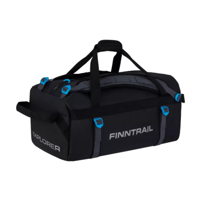 Непромокаемая сумка-рюкзак Finntrail EXPLORER 70L Black 1733 в АЗИМУТ 66