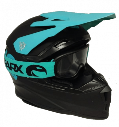 Шлем детский Sparx Recrut (HL169) ver.2 чёрно-синий в Азимут 66