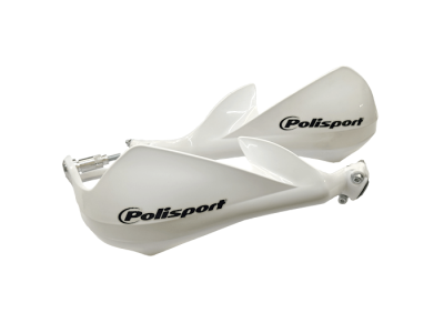 Защита рук Polisport Sharp с универсальным креплением New белая купить в АЗИМУТ 66