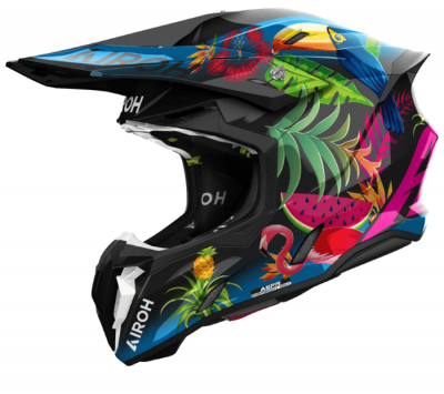 Мотошлем Airoh Twist 3 Amazonia Gloss в АЗИМУТ 66