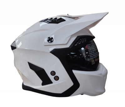 Шлем RSX Samurai (711) белый в Азимут 66
